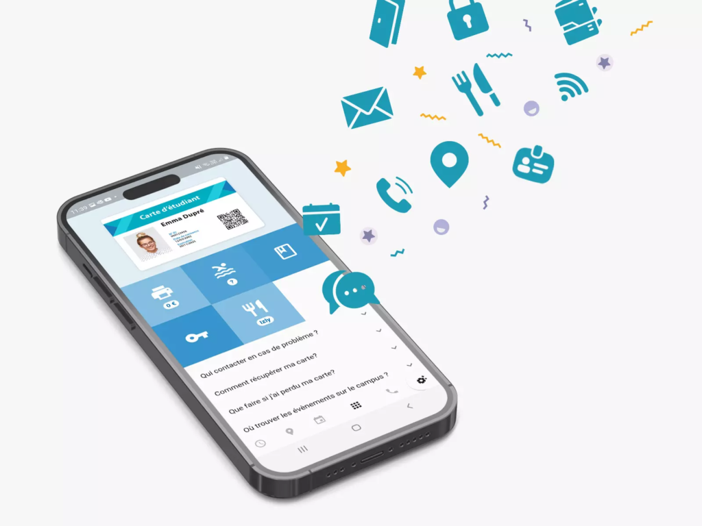 Carte étudiante dans son mobile : accès à tous les services