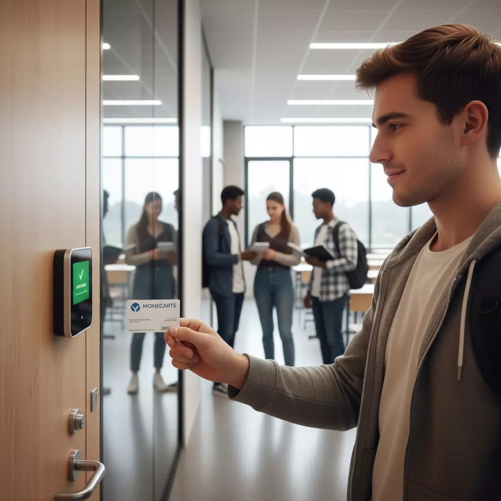 Carte étudiante multiservices de MONECARTE : valider son identité pour accéder à un service